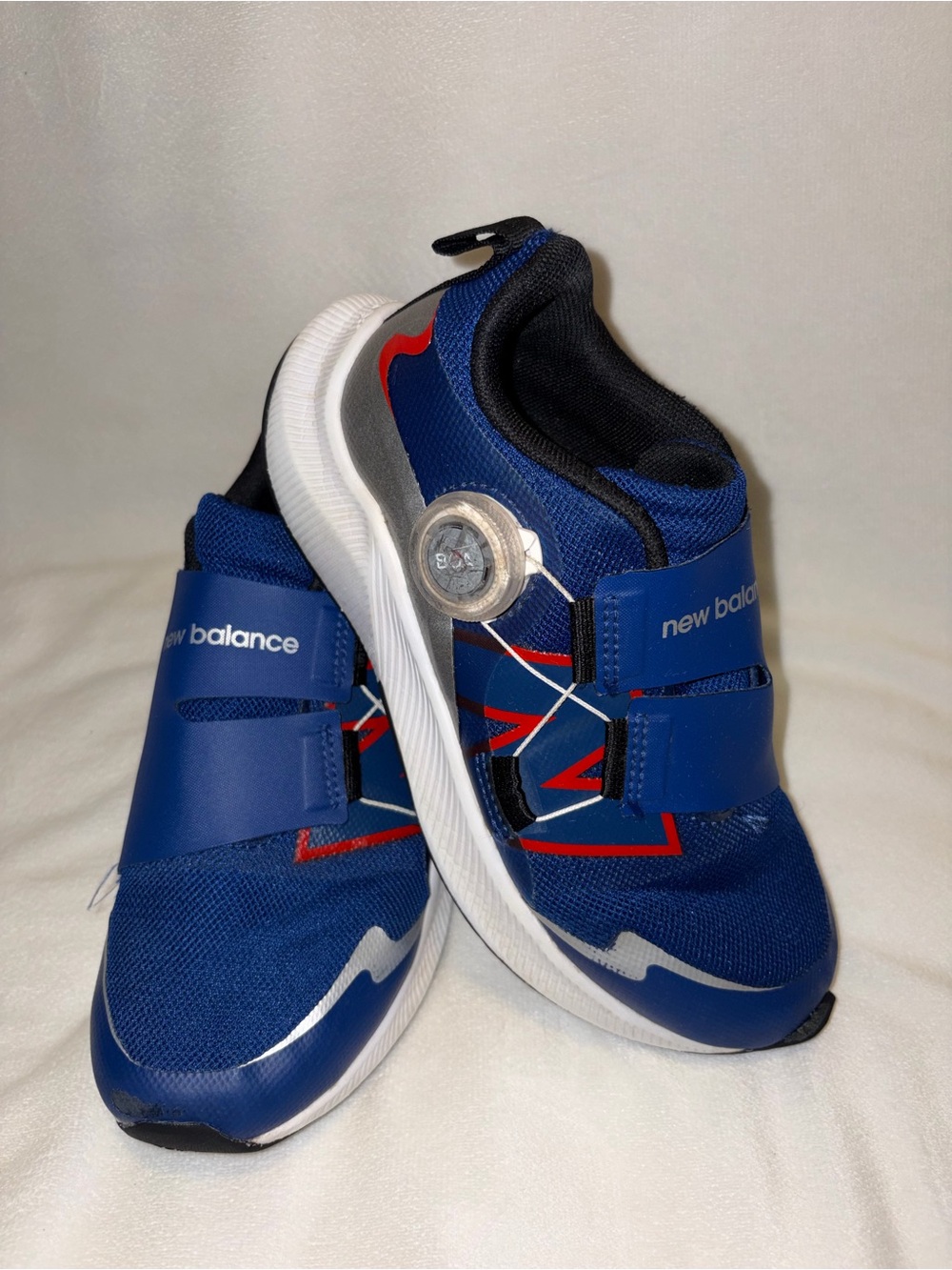 New Balance DynaSoft Reveal v4 BOA Kids Sneakers Blue/Red/Gray US 1.5W